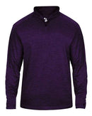 Badger Tonal Blend Quarter-Zip Pullover 4172
