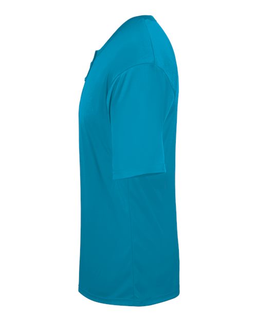 Alleson Athletic B-Core Placket Jersey 7930 - Electric Blue