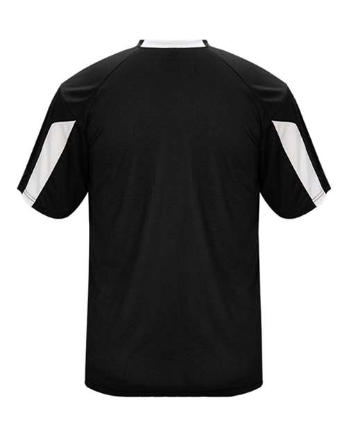 Badger Striker T-Shirt 4176 - Black/ White