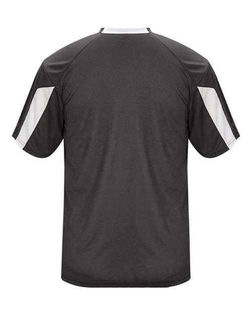 Badger Striker T-Shirt 4176 - Graphite/ White