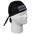Rothco Thin Blue Line Flag Headwrap. Item