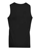 Augusta Sportswear Reversible Wicking Tank Top 148 - Black/ White