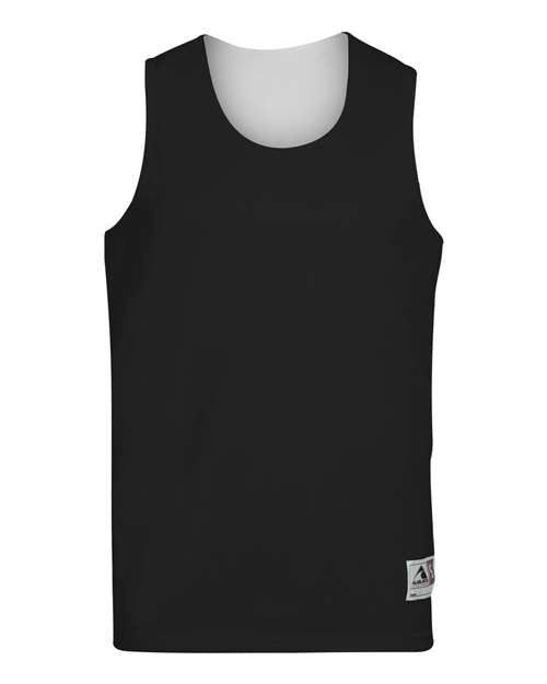 Augusta Sportswear Reversible Wicking Tank Top 148 - Black/ White