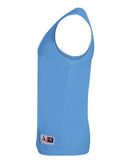 Augusta Sportswear Reversible Wicking Tank Top 148 - Columbia Blue/ White