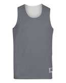 Augusta Sportswear Reversible Wicking Tank Top 148 - Graphite/ White