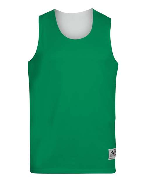 Augusta Sportswear Reversible Wicking Tank Top 148 - Kelly/ White