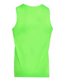 Augusta Sportswear Reversible Wicking Tank Top 148 - Lime/ White