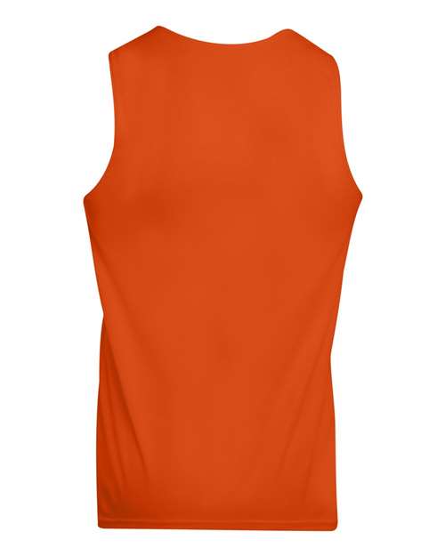 Augusta Sportswear Reversible Wicking Tank Top 148 - Orange/ White