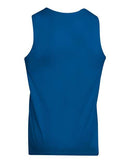 Augusta Sportswear Reversible Wicking Tank Top 148 - Royal/ White