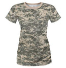 Rothco Womens Long Length Camo T-Shirt. Item