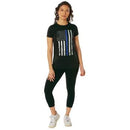 Rothco Women's Thin Blue Line Longer T-Shirt. Item