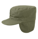 Rothco G.I. Type Combat Caps With Flaps - Olive Drab. Item