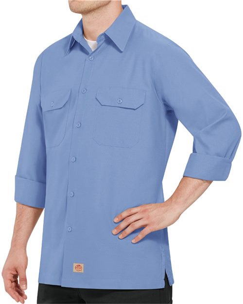 Red Kap Ripstop Long Sleeve Shirt - Tall Sizes SY50T