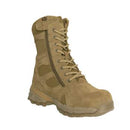 Rothco Forced Entry Composite Toe AR 670-1 Coyote Brown Side Zip Tactical Boot - 8 Inch. Item