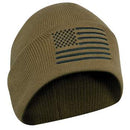 Rothco US Flag Embroidered Fine Knit Watch Cap. Item