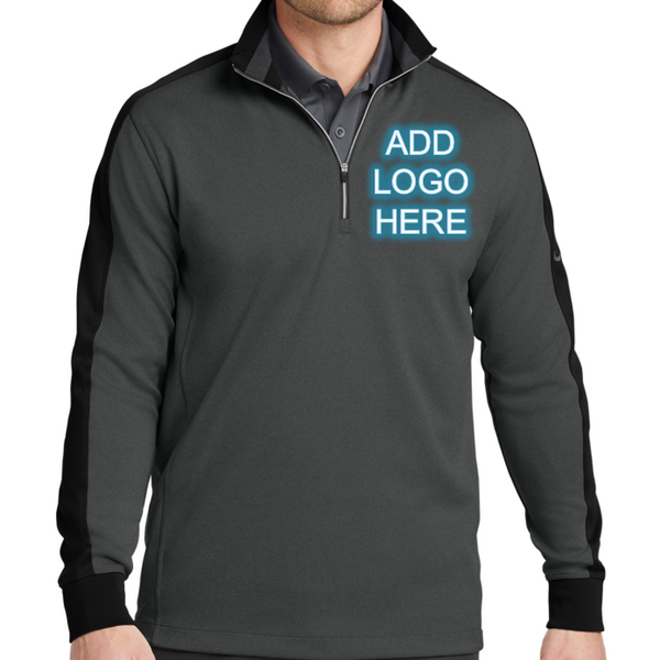 Custom Embroidered Nike [578673] Dri-FIT 1/2-Zip Cover-Up. Live Chat F