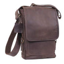 Rothco Brown Leather Military Tech Bag. Item