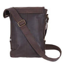 Rothco Brown Leather Military Tech Bag. Item