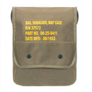 Rothco Canvas Map Case Shoulder Bag With Military Stencil . Item