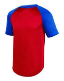 Augusta Sportswear Youth Wicking Short Sleeve Baseball Jersey 1509