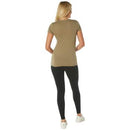 Rothco Womens Longer T-shirt - Coyote Brown. Item