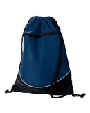 Augusta Sportswear Tri-Color Drawstring Backpack 1920