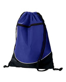 Augusta Sportswear Tri-Color Drawstring Backpack 1920