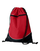 Augusta Sportswear Tri-Color Drawstring Backpack 1920