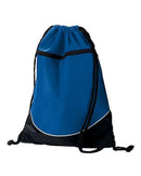 Augusta Sportswear Tri-Color Drawstring Backpack 1920