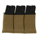 Rothco Lightweight 3 Mag Elastic Retention Pouch. Item