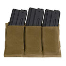 Rothco Lightweight 3 Mag Elastic Retention Pouch. Item