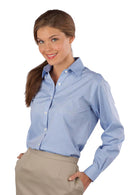Edwards Pinpoint Oxford Long Sleeve Ladies Shirt [