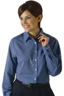Edwards Pinpoint Oxford Long Sleeve Ladies Shirt [