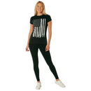 Rothco Womens Distressed US Flag Long T-Shirt. Item