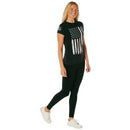 Rothco Womens Distressed US Flag Long T-Shirt. Item