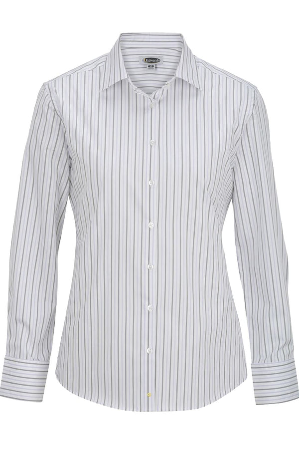 Edwards Womens Long Sleeve Patterned Dress Shirt [#5983].  Live Chat for Bulk Discounts