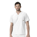 Men's Twill Chest Pocket Scrub Top. Live Chat for Bulk Discounts