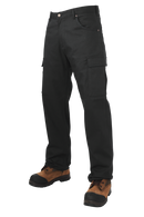 Tough Duck FLEX TWILL CARGO PANT - BLACK