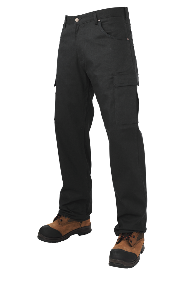 Tough Duck FLEX TWILL CARGO PANT - BLACK