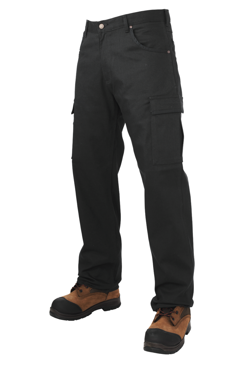Tough Duck FLEX TWILL CARGO PANT - BLACK