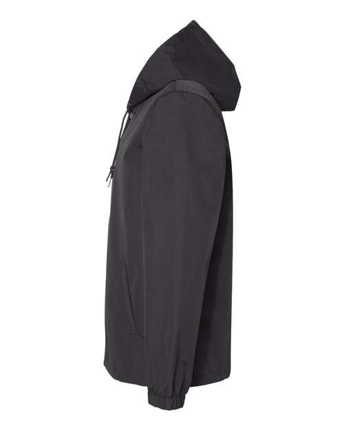 Independent Trading Co. Water-Resistant Hooded Windbreaker EXP95NB