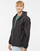 Independent Trading Co. Water-Resistant Hooded Windbreaker EXP95NB