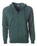 Independent Trading Co. Special Blend Raglan Full-Zip Hooded Sweatshirt PRM33SBZ