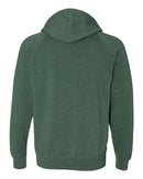 Independent Trading Co. Special Blend Raglan Hooded Sweatshirt PRM33SBP - Moss