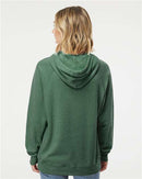 Independent Trading Co. Special Blend Raglan Hooded Sweatshirt PRM33SBP - Moss
