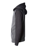 Independent Trading Co. Toddler Lightweight Special Blend Raglan Zip Hood PRM10TSBZ