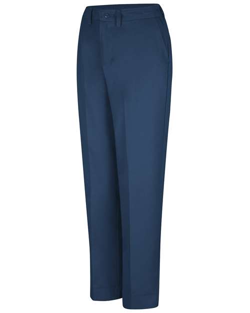 Red Kap Women's Elastic Insert Work Pants PT61 - Navy - 31I