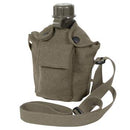 Rothco Vintage Canvas Carry-All Canteen Cover With Shoulder Strap. Item