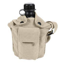Rothco Vintage Canvas Carry-All Canteen Cover With Shoulder Strap. Item