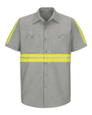 Red Kap Enhanced Visibility Industrial Work Shirt SP24E